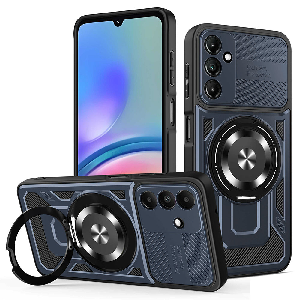 Deksel for Samsung Galaxy A05s A057, Techsuit, RuggedCam, Blå