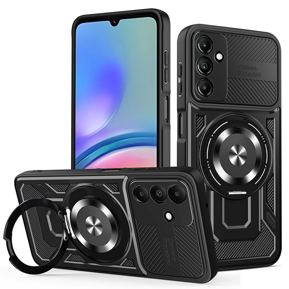 Deksel for Samsung Galaxy A05s A057, Techsuit, RuggedCam, Svart