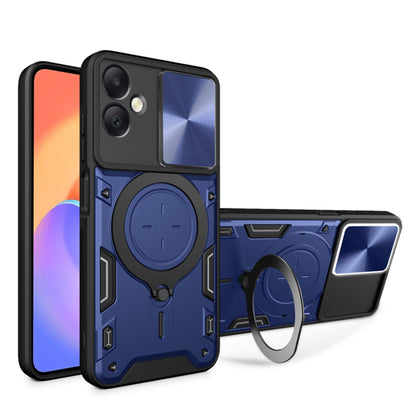 Deksel til Samsung Galaxy A06 A065, Techsuit, CamGuard Pro, Blå