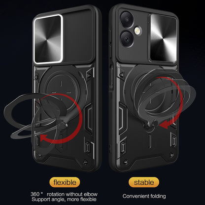 Deksel til Samsung Galaxy A06 A065, Techsuit, CamGuard Pro, Lilla