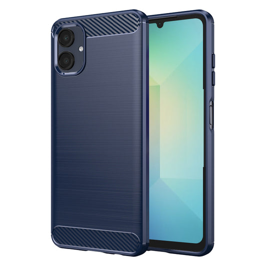 Deksel for Samsung Galaxy A06 A065, Techsuit, Karbon, Blå