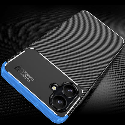 Deksel for Samsung Galaxy A06 A065, Techsuit, CarbonFiber, Svart