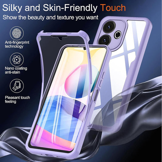 Deksel for Samsung Galaxy A06 A065, Techsuit, ColorVerse 360, Blå
