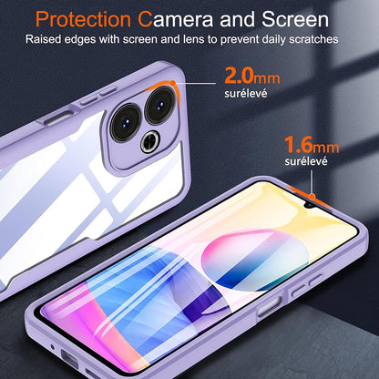 Deksel for Samsung Galaxy A06 A065, Techsuit, ColorVerse 360, Svart