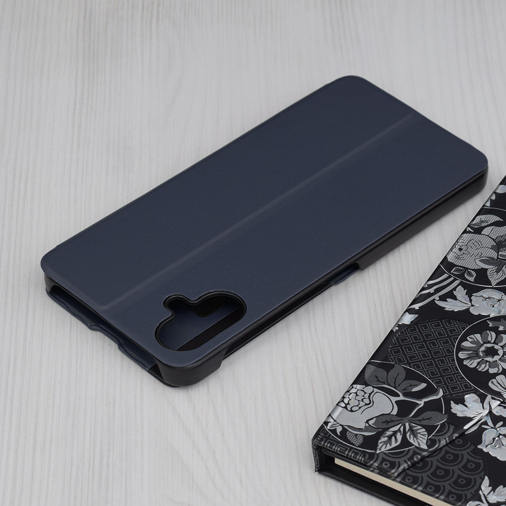Deksel for Samsung Galaxy A06 A065, Techsuit, eFold, Mørk Blå