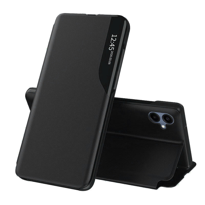 Deksel for Samsung Galaxy A06 A065, Techsuit, eFold, Svart