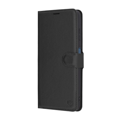 Deksel for Samsung Galaxy A06 A065, Techsuit, Leather Folio, Svart