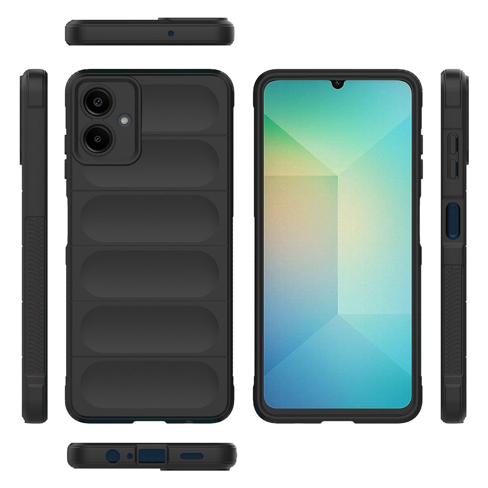 Deksel for Samsung Galaxy A06 A065, Techsuit, Magic Shield, Svart