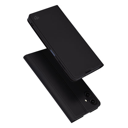 Deksel til Samsung Galaxy A06 A065, Techsuit, Magskin Book, Svart