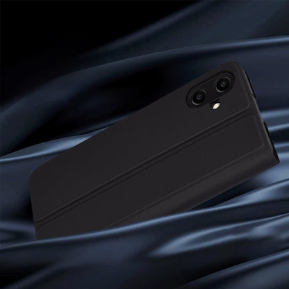 Deksel til Samsung Galaxy A06 A065, Techsuit, Magskin Book, Svart
