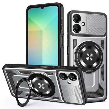 Deksel for Samsung Galaxy A06 A065, Techsuit, RuggedCam, Grå