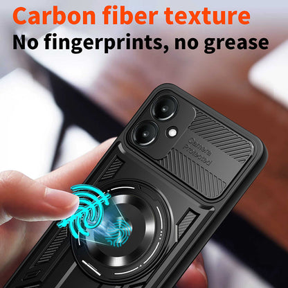 Deksel for Samsung Galaxy A06 A065, Techsuit, RuggedCam, Lilla