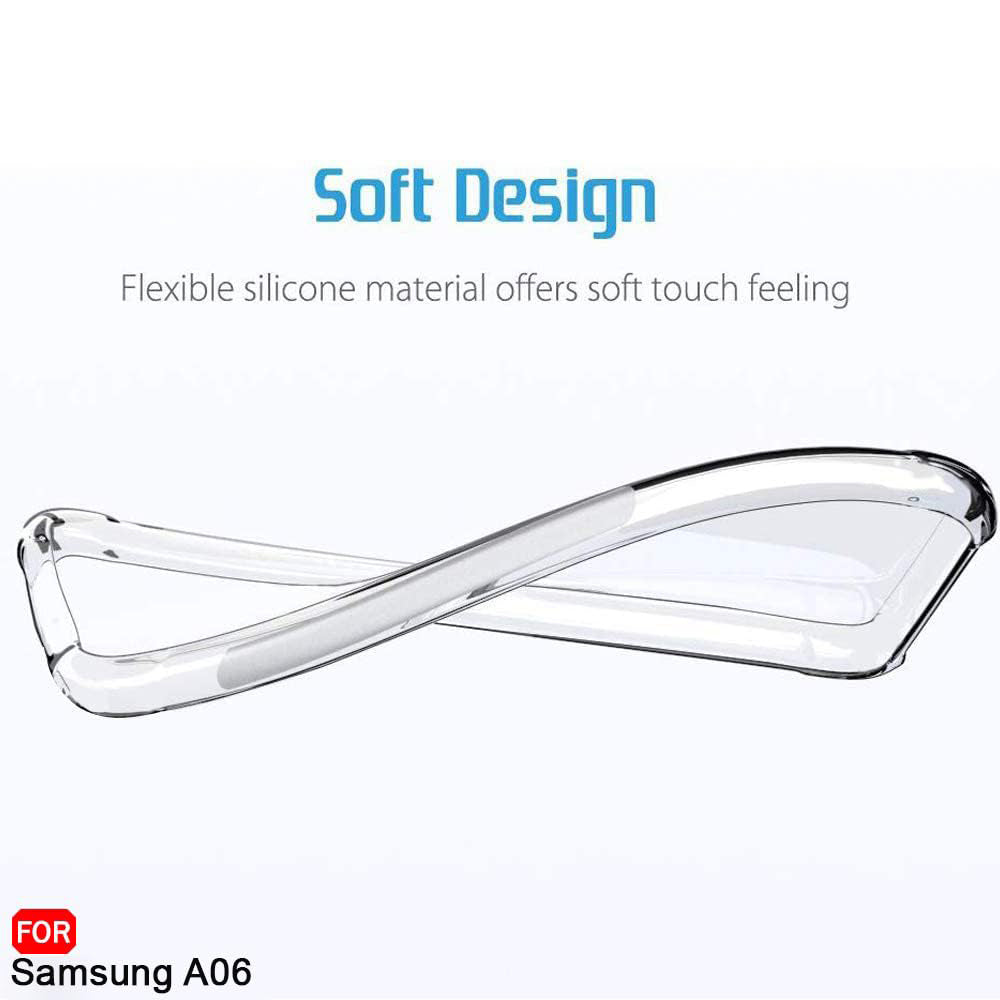Deksel til Samsung Galaxy A06 A065, Techsuit, Støtsikker Klar, Transparent