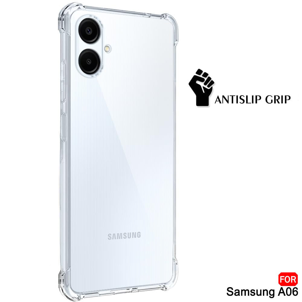 Deksel til Samsung Galaxy A06 A065, Techsuit, Støtsikker Klar, Transparent