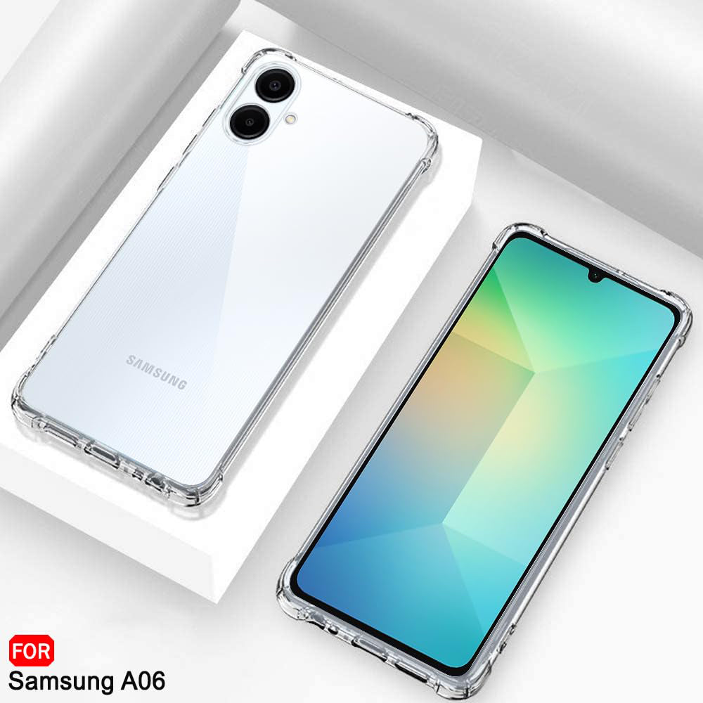 Deksel til Samsung Galaxy A06 A065, Techsuit, Støtsikker Klar, Transparent