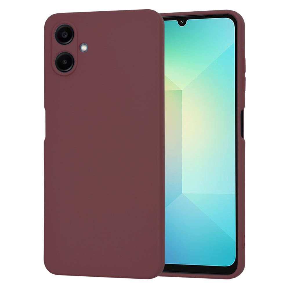 Deksel til Samsung Galaxy A06 A065, Techsuit, SoftFlex, Burgunder