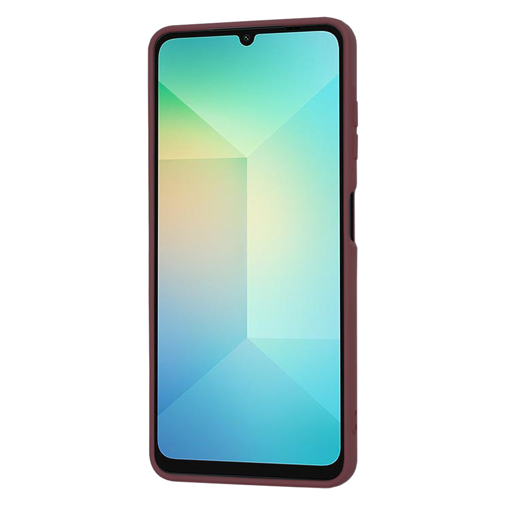 Deksel til Samsung Galaxy A06 A065, Techsuit, SoftFlex, Burgunder