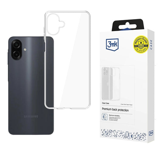 Deksel for Samsung Galaxy A07 4G A075, 3MK, Klar, Transparent