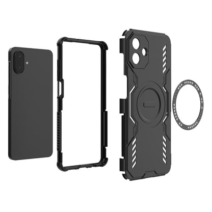 MagSafe-deksel for Samsung Galaxy A07 4G A075, Techsuit, ArmorMag, svart