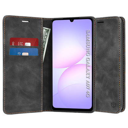 Deksel til Samsung Galaxy A07 4G A075, Techsuit, Confy, Svart