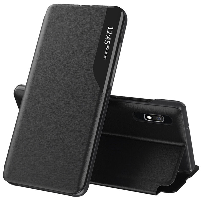 Deksel for Samsung Galaxy A10 A105 / M10 M105, Techsuit, eFold, Svart