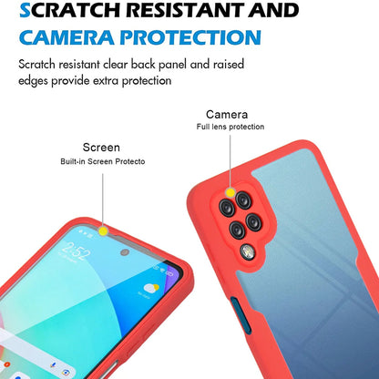 Deksel for Samsung Galaxy A12 A125, Techsuit, ColorVerse 360, Svart