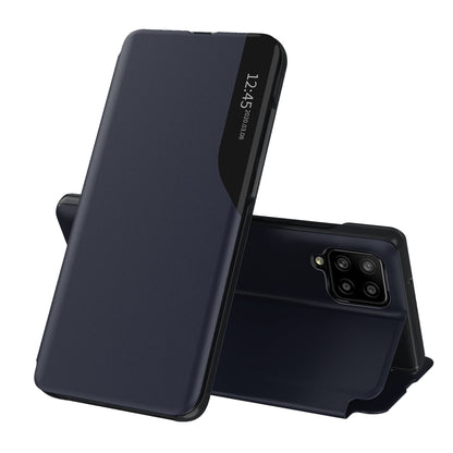 Deksel til Samsung Galaxy A12 Nacho A127 / A12 A125, Techsuit, eFold, Mørk Blå