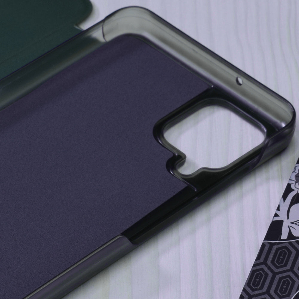 Deksel til Samsung Galaxy A12 Nacho A127 / A12 A125, Techsuit, eFold, Grønn