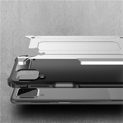 Deksel for Samsung Galaxy A12 Nacho A127 / A12 A125, Techsuit, Hybrid Armor, Svart