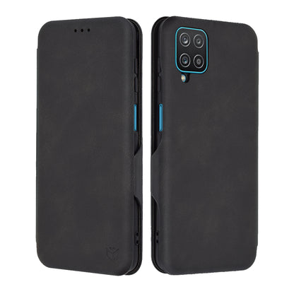 Deksel til Samsung Galaxy A12 Nacho A127 / A12 A125, Techsuit, Safe Wallet Plus, Svart