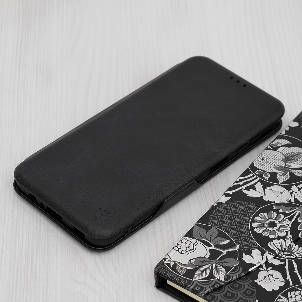 Deksel til Samsung Galaxy A12 Nacho A127 / A12 A125, Techsuit, Safe Wallet Plus, Svart