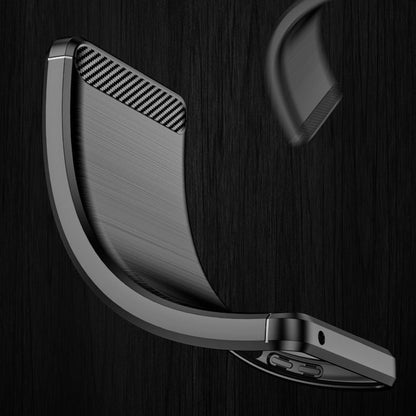 Deksel til Samsung Galaxy A13 A135, Techsuit, Karbon, Svart