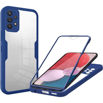 Deksel for Samsung Galaxy A13 A135, Techsuit, ColorVerse 360, Blå