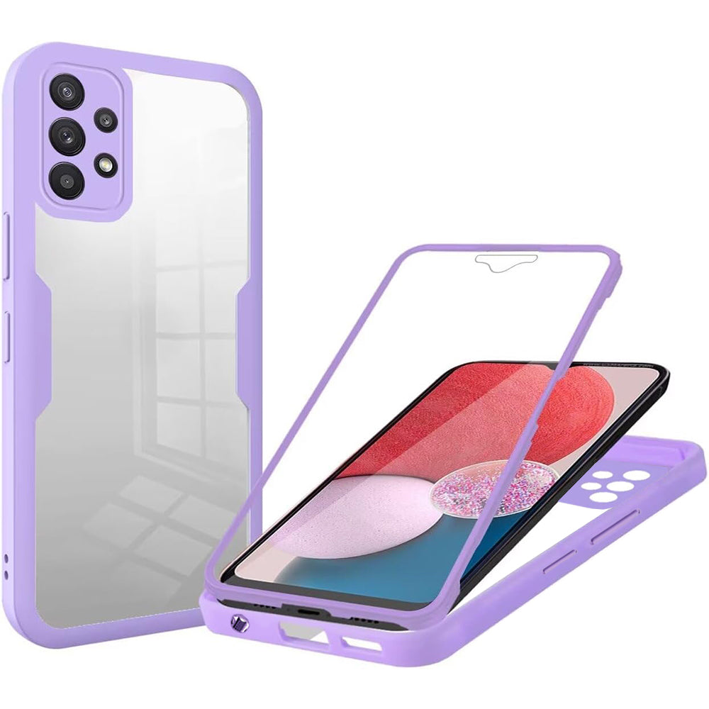 Deksel for Samsung Galaxy A13 A135, Techsuit, ColorVerse 360, Lilla