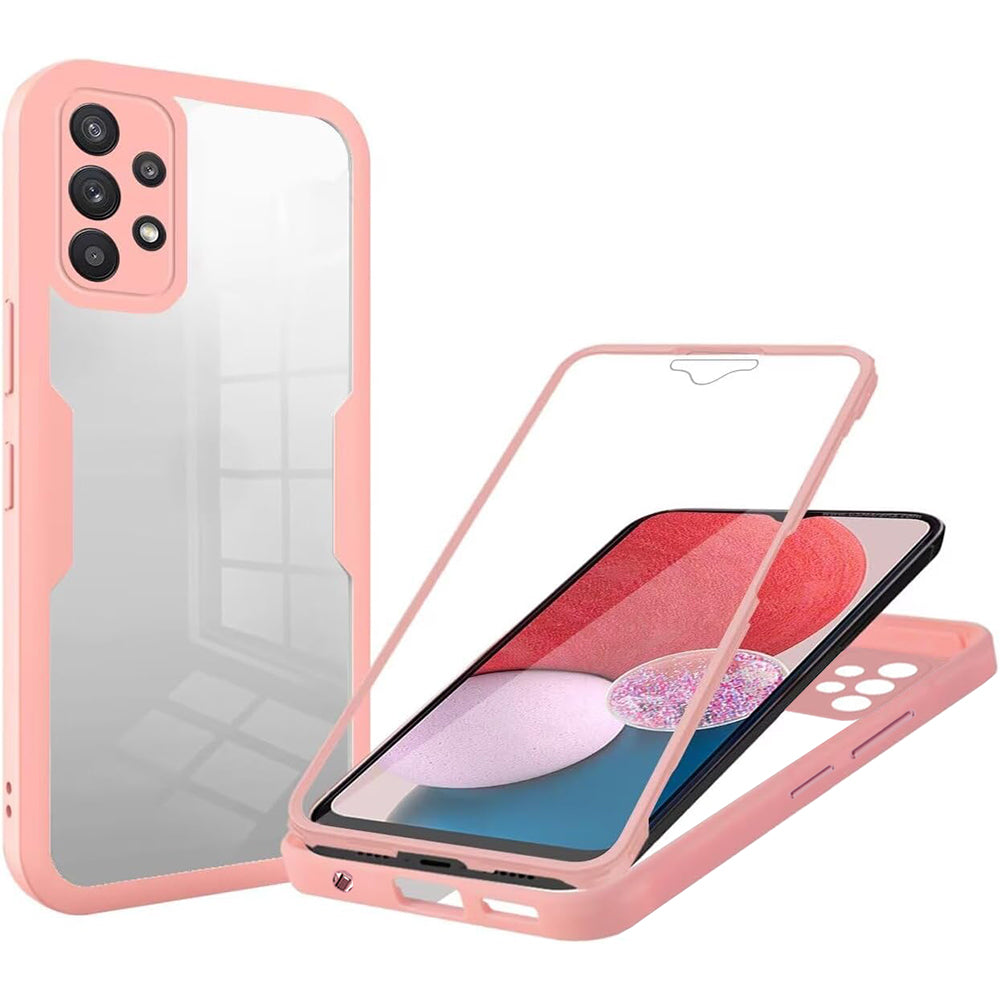 Deksel for Samsung Galaxy A13 A135, Techsuit, ColorVerse 360, Rosa