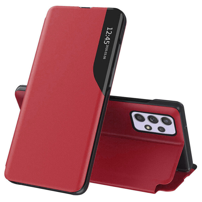 Deksel for Samsung Galaxy A13 A135, Techsuit, eFold, Rød