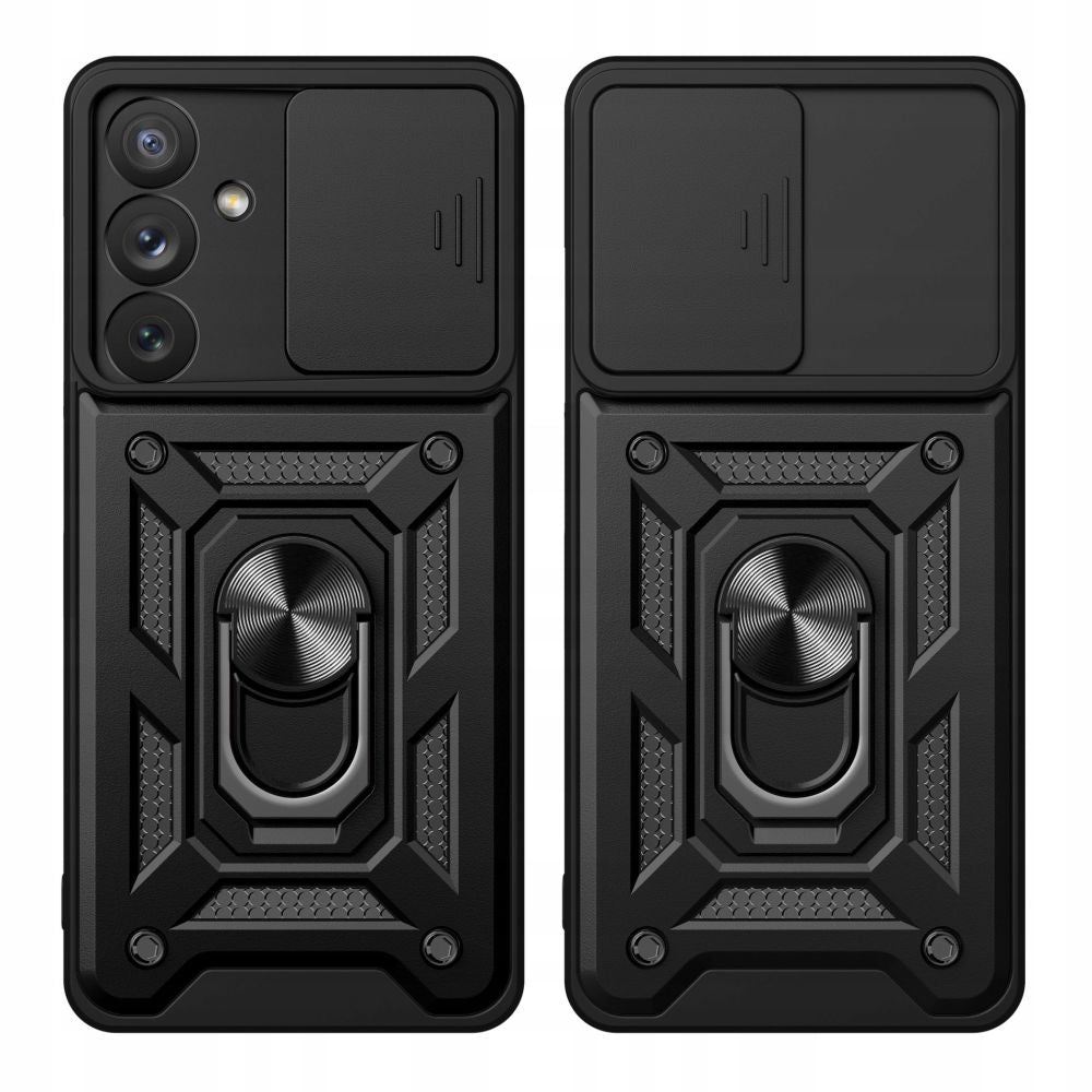 Deksel til Samsung Galaxy A14 A145 / A14 5G A146, Techsuit, CamShield, Svart