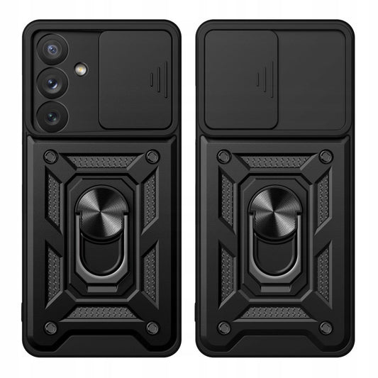 Deksel til Samsung Galaxy A14 A145 / A14 5G A146, Techsuit, CamShield, Svart