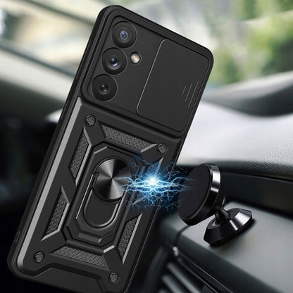 Deksel til Samsung Galaxy A14 A145 / A14 5G A146, Techsuit, CamShield, Svart