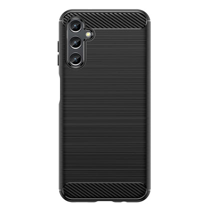 Deksel til Samsung Galaxy A14 A145 / A14 5G A146, Techsuit, Karbon, Svart