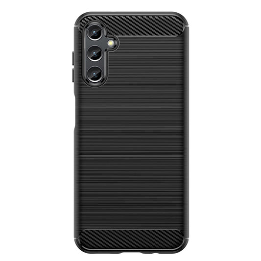Deksel til Samsung Galaxy A14 A145 / A14 5G A146, Techsuit, Karbon, Svart