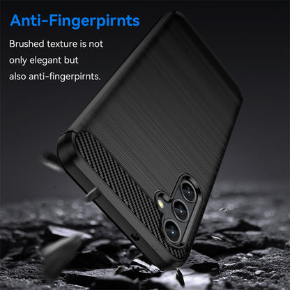 Deksel til Samsung Galaxy A14 A145 / A14 5G A146, Techsuit, Karbon, Svart