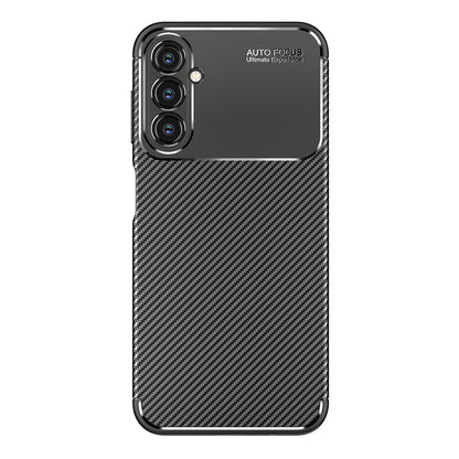 Deksel til Samsung Galaxy A14 A145 / A14 5G A146, Techsuit, CarbonFiber, Svart