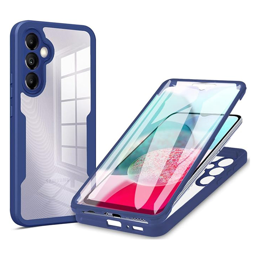 Deksel for Samsung Galaxy A14 A145 / A14 5G A146, Techsuit, ColorVerse 360, Blå