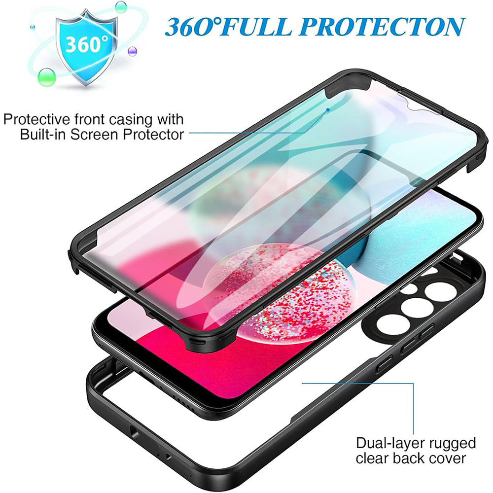 Deksel for Samsung Galaxy A14 A145 / A14 5G A146, Techsuit, ColorVerse 360, Blå