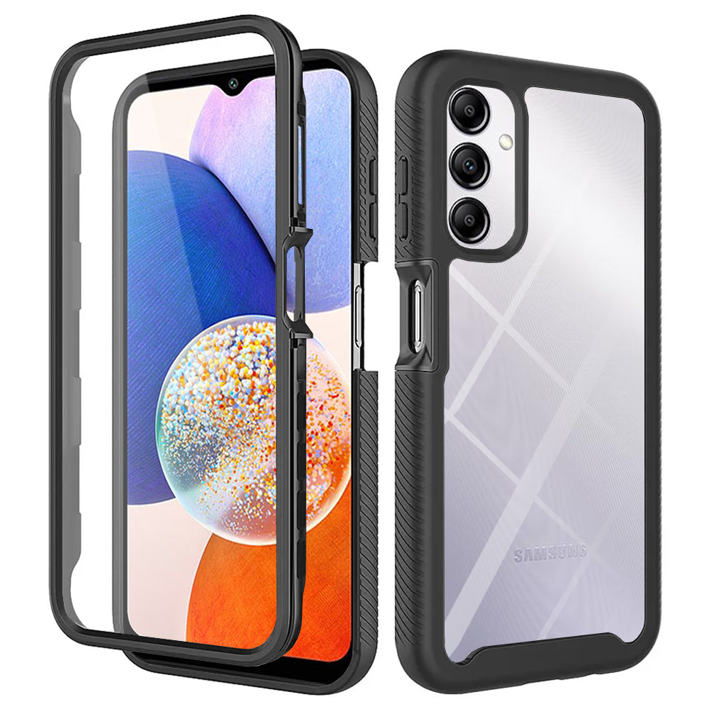 Deksel for Samsung Galaxy A14 A145 / A14 5G A146, Techsuit, Defense360 Pro, Svart