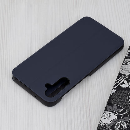 Deksel for Samsung Galaxy A14 A145 / A14 5G A146, Techsuit, eFold, Mørk blå