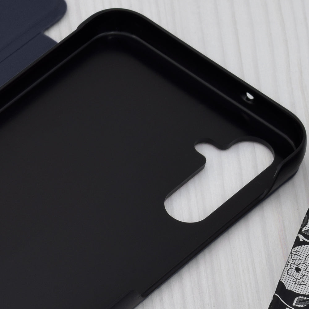 Deksel for Samsung Galaxy A14 A145 / A14 5G A146, Techsuit, eFold, Mørk blå