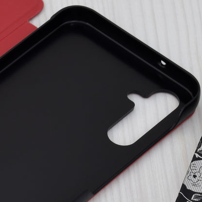 Deksel til Samsung Galaxy A14 A145 / A14 5G A146, Techsuit, eFold, Rød