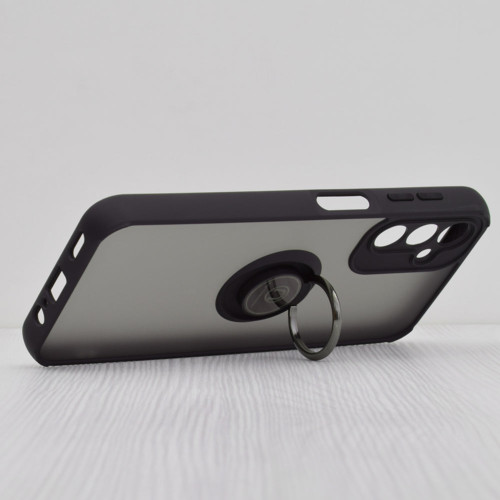 Deksel for Samsung Galaxy A14 A145 / A14 5G A146, Techsuit, Glinth, Svart